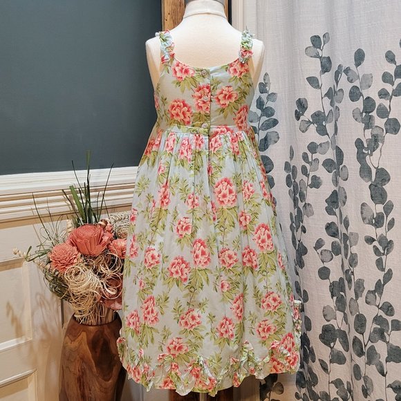 Vintage Laura Ashley London Fit and Flare Dress - Picture 4 of 15